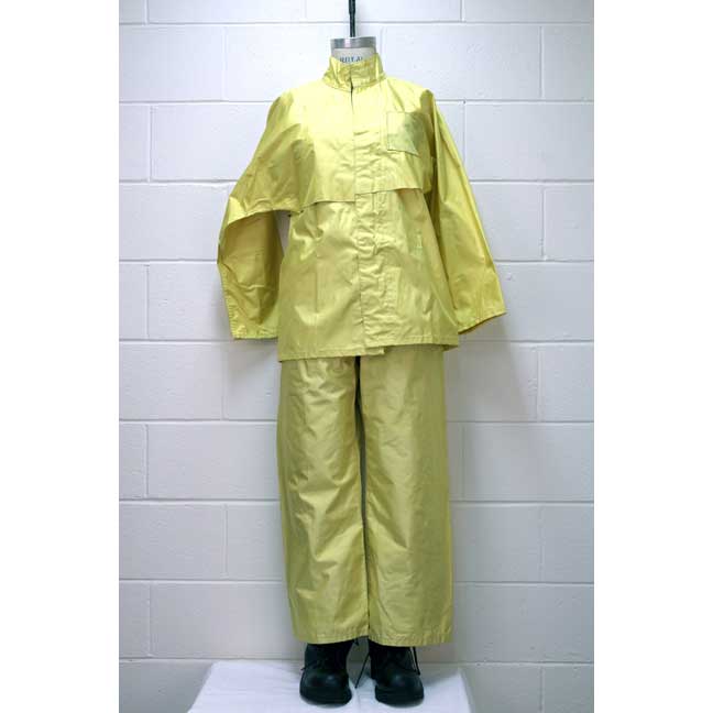 Manteau imperméable jaune en Nomex