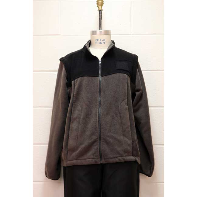 Veste polaire 2 couleurs